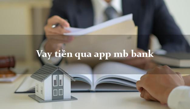 Vay tiền qua app mb bank